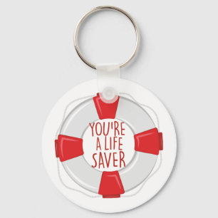 A Life Saver Schlüsselanhänger