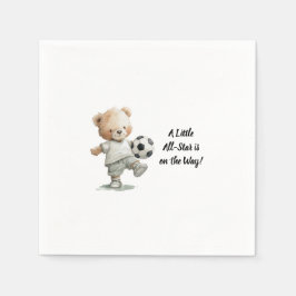 A Little All-Star Baby Shower  Serviette