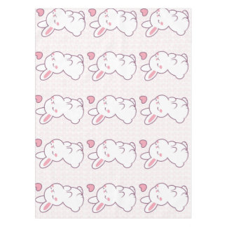 A Little Bunny Made of Feelings Tischdecke