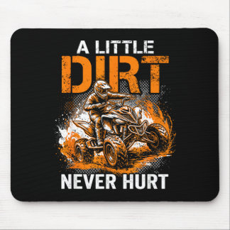 A little dirt hurt quad 4 wheeler atv riding off mousepad