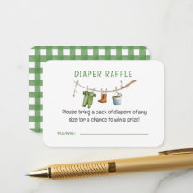 A Little Fisherman Baby Diaper Raffle