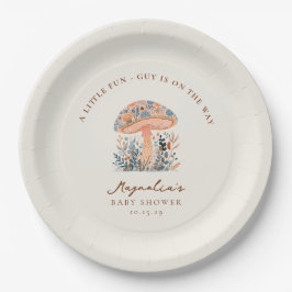 A Little Fun Guy Mushroom Fall Baby Shower  Pappteller