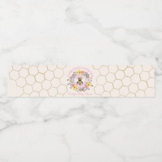 A Little Honey Is On the Way Pink Baby Shower