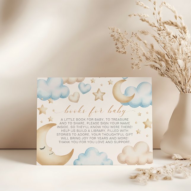 A little piece of heaven baby shower book request begleitkarte (a piece of heaven baby shower books for baby card)
