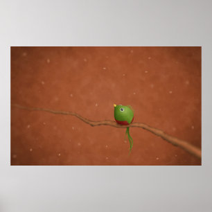 A Little Quetzal Poster