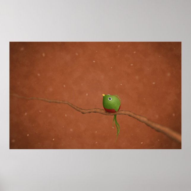 A Little Quetzal Poster (Vorne)