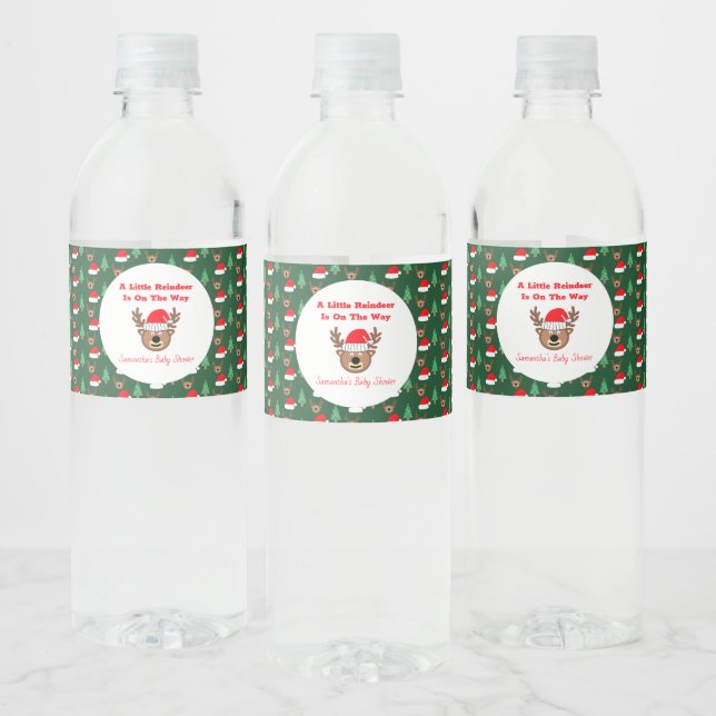 A Little Reindeer Is On The Way (Flaschen)