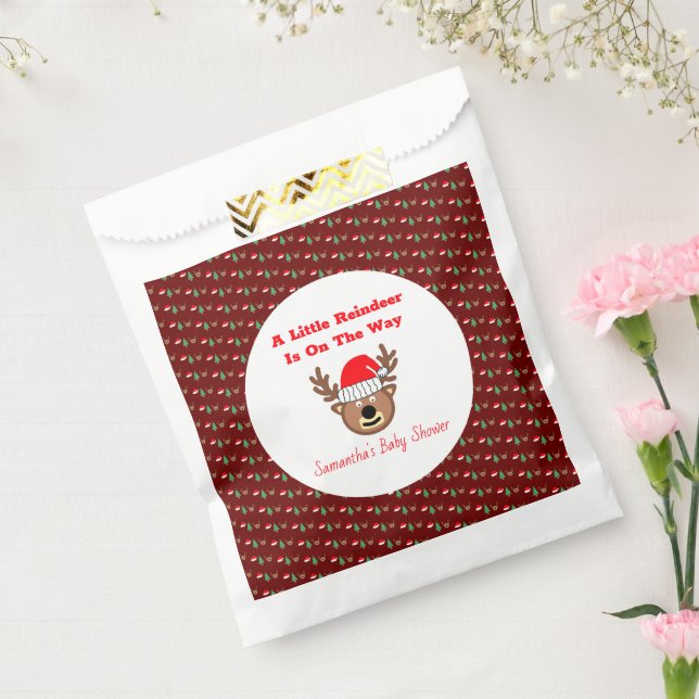 A Little Reindeer Is On The Way Geschenktütchen (Versiegelt)