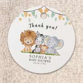 A Little Wild One Safari Animals Geschenkanhänger