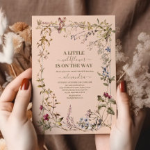 A Little Wildflower Girl Baby Shower