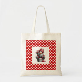 "A Love Note for You" Valentine Gnome Tragetasche