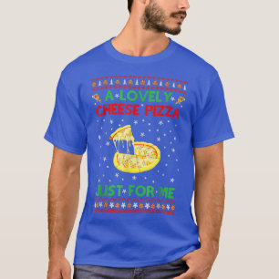 A Lovely Käse Pizza Alone Funny Kevin Weihnachten T-Shirt
