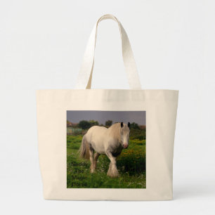 A Lovely Philip Jacobs Fabric Neddy Horse Bag Jumbo Stoffbeutel