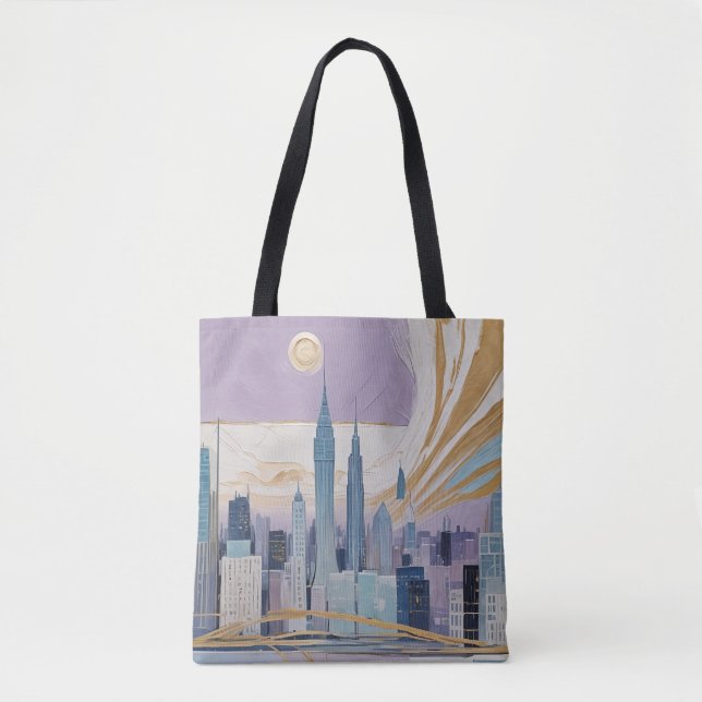 A Lunar Cityscape Tasche (Vorderseite)