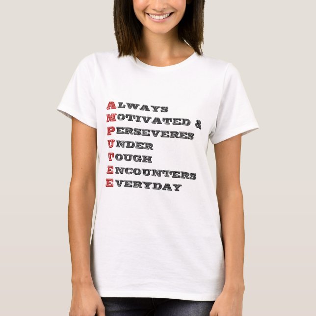A.M.P.U.T.E.E. T-Shirt (Vorderseite)