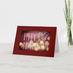 À MA **FEMME** JOLI ANNIVERSAIRE AVEC CARTE D'AMOU