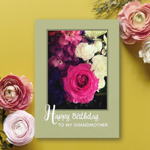 À Ma Grand-Mère ! Belle Bonne Carte d'anniversaire