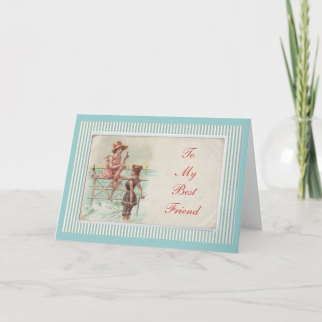 À ma meilleure carte d'ami (Devant)