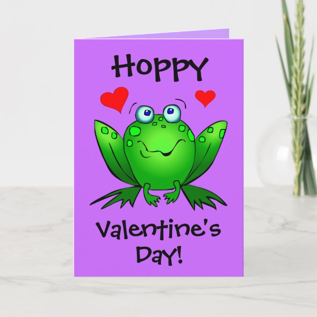 À ma princesse Hoppy Valentines mignonne Carte Fro (Devant)