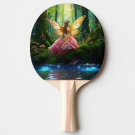 A magical fairy woodland forest  tischtennis schläger