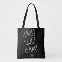 A Mari Usque Ad Mare Grocertasche, Kanadier