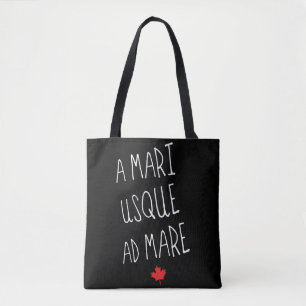 A Mari Usque Ad Mare Grocertasche, Kanadier Tasche