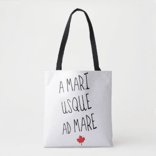 A Mari Usque Ad Mare Grocertasche, Kanadier Tasche