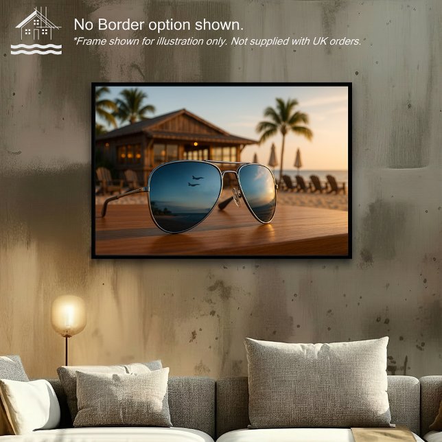 A Maverick's View - Wall Art Print Poster (Von Creator hochgeladen)