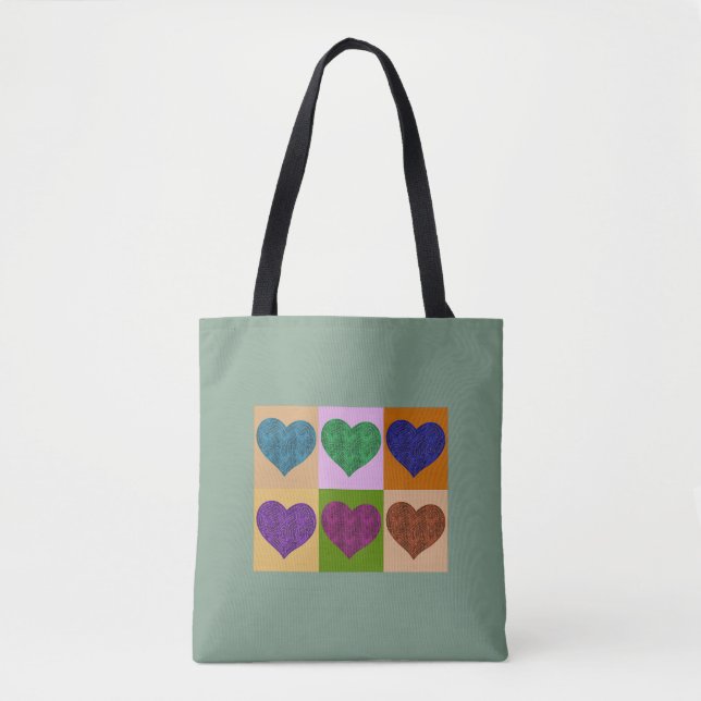 A-MAZE-HERZEN TASCHE (Vorderseite)