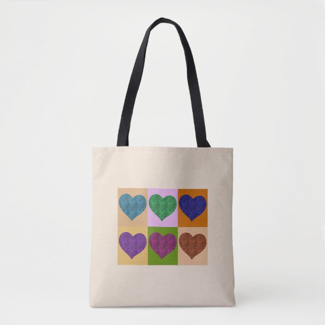 A-MAZE-HERZEN TASCHE (Vorderseite)