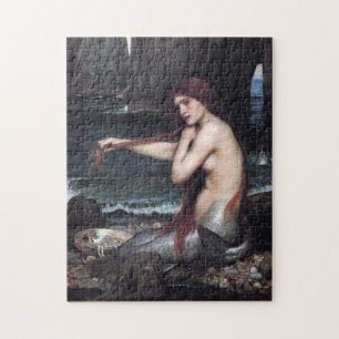 A Mermaid John William Waterhouse Mythological
