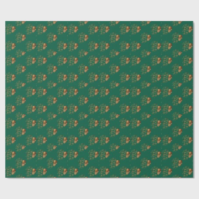 A merry heart goes all the day  geschenkpapier (Flach)