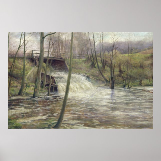 A Mill Stream Poster (Vorne)