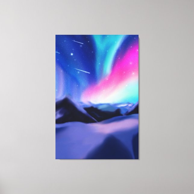 A Million Aurora Dreams Canvas Print Leinwanddruck (Vorderseite)