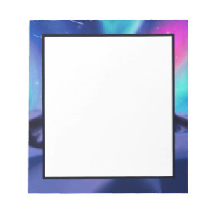 A Million Aurora Dreams Notepad Notizblock