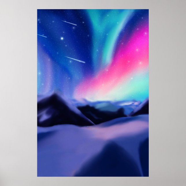 A Million Aurora Dreams Poster (Vorne)