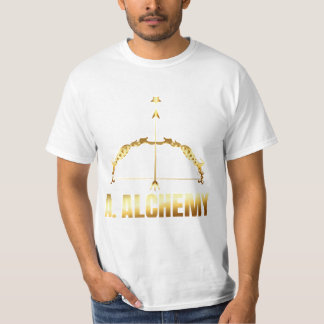 A. Mittelformat für T - Shirt mit Alchemy-Marke