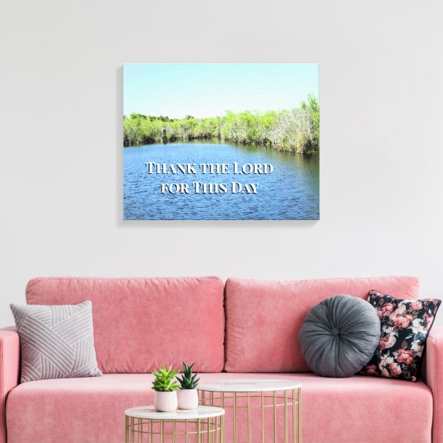 A Moment of Thankful Peace Leinwanddruck (Insitu (Wohnzimmer))
