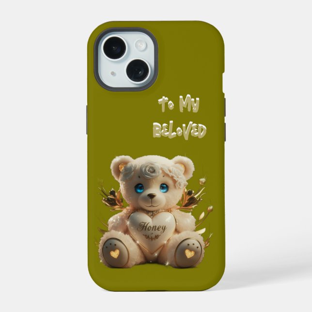 À Mon Bien-Aimé - Ours En Teddy D'Inspiration Porc (Verso)