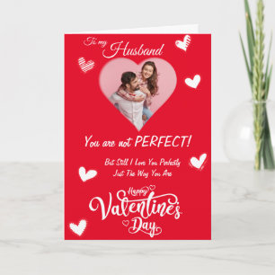 À mon mari (femme) Carte Valentine personnalisée