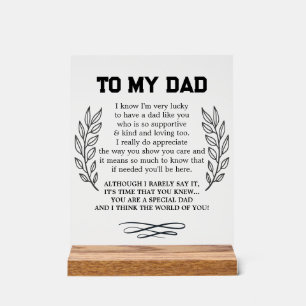 À mon père Poème de fille Fils