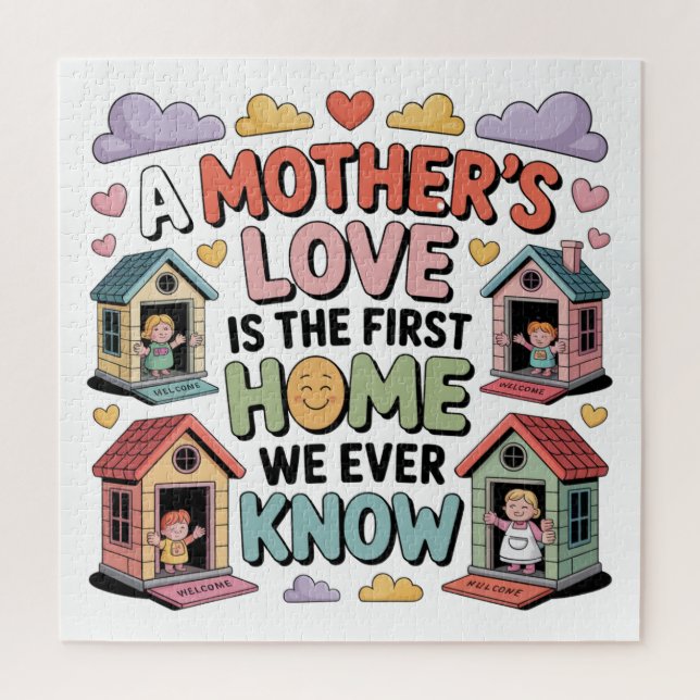 A Mother's Love Is The First Home We Ever Know (Vertikal)
