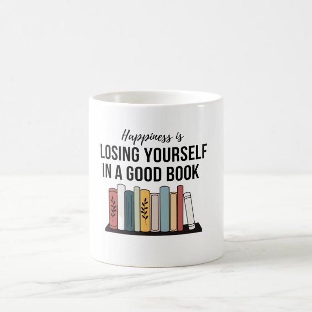 A Mug Of Comfort For Funny Book Lovers Kaffeetasse (Mittel)