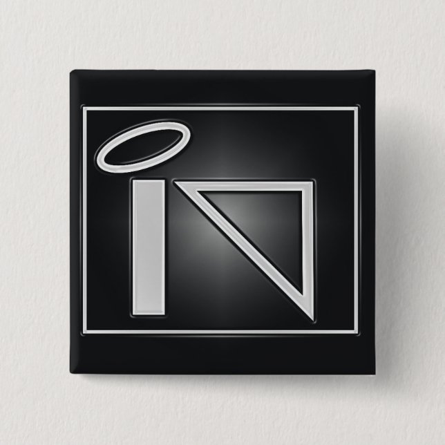 A.N.P. Logo-Knopf Button (Vorderseite)