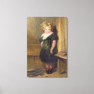 A Naughty Child (Öl auf Leinwand) Leinwanddruck