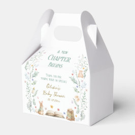 A New Chapter Baby Shower Thank You Geschenkschachtel