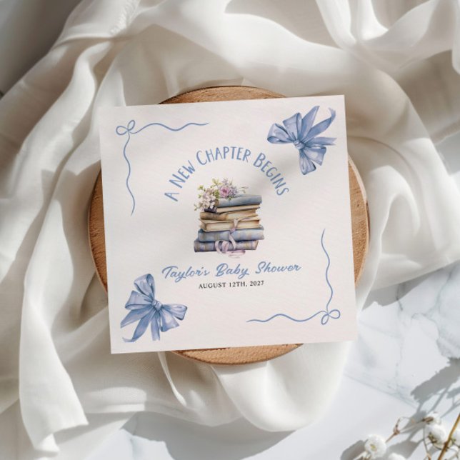 A New Chapter Begins Baby Shower  Serviette (Von Creator hochgeladen)