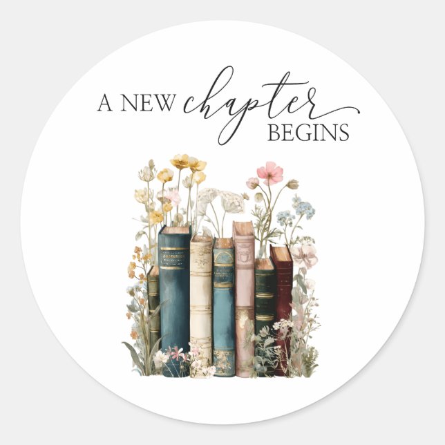 A New Chapter Begins Stickers (Devant)