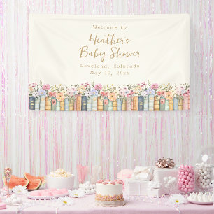 A New Chapter Books Babyparty Banner