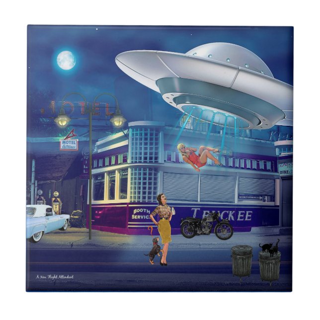 A New Flight Attendant Fliese (Vorderseite)